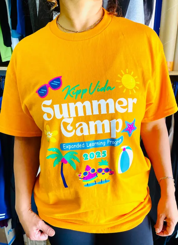 SCHOOL-CUSTOM-TEES-SUMMER-CAMP-LOGO-YELLOW-GOLD-T-SHIRT-COLOR