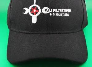 Embroidery Hats For Lynwood Construction Business And Restaurants Black Hat